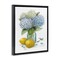 Stupell Industries Hydrangeas & Lemons Vase Floating Frame Design by Patti Bishop